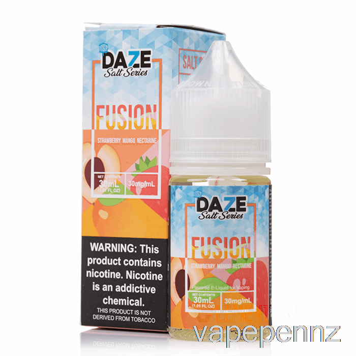 ICED Strawberry Mango Nectarine - 7 Daze Fusion Salt - 30mL 50mg VAPE NZ